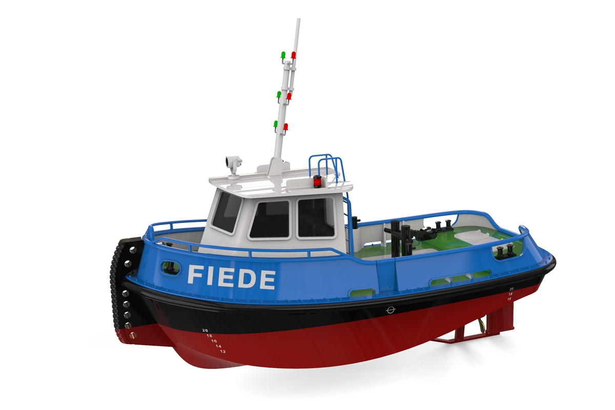 Fotografie produktu: KY Model Fiede přístavní remorkér 1:50 kit