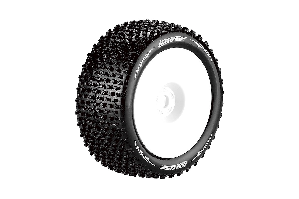 Fotografie produktu: Louise RC T-PIRATE SOFT 1/8 0 offset 17mm hex White Rims, 2 ks