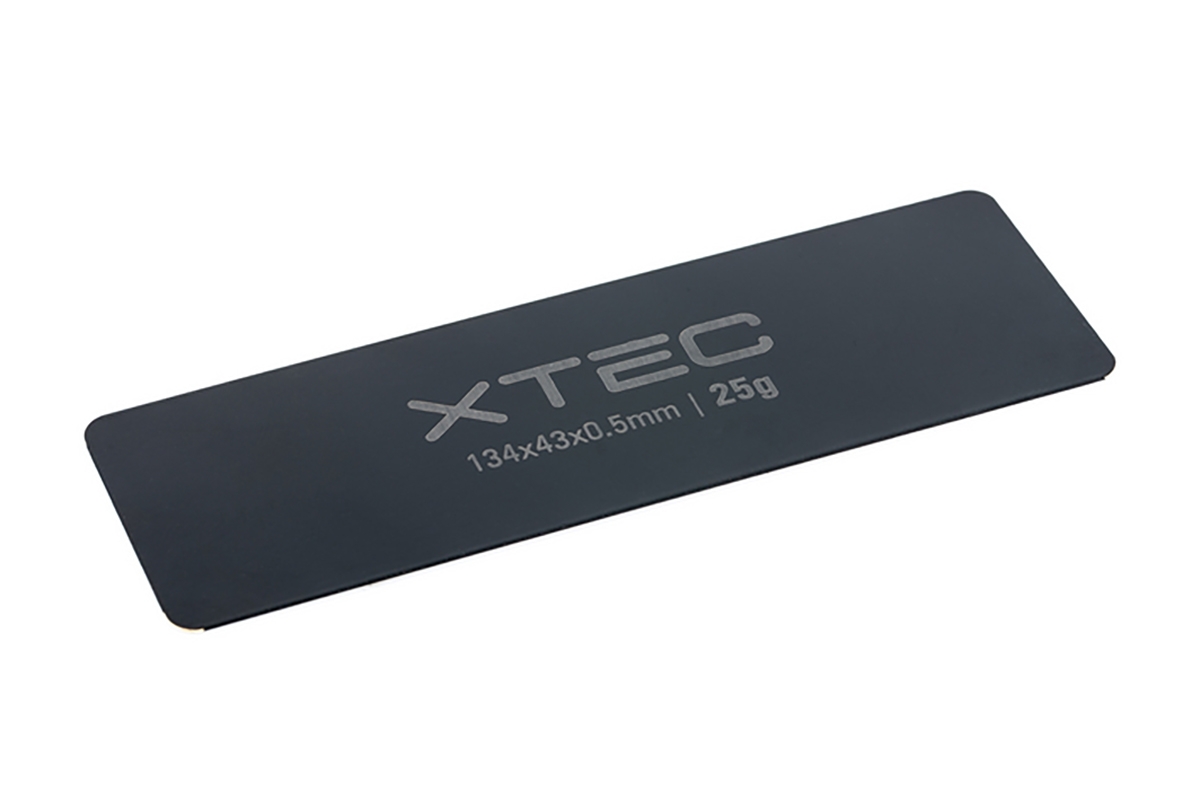 Fotografie produktu: LRP Electronic CCL Battery závaží - 134x43x0,5mm - 25g