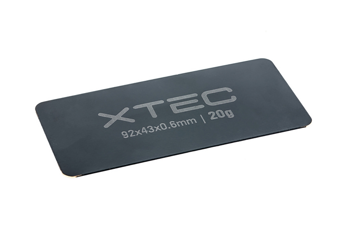 Fotografie produktu: LRP Electronic CCL Battery závaží - 92x43x0,6mm - 20g