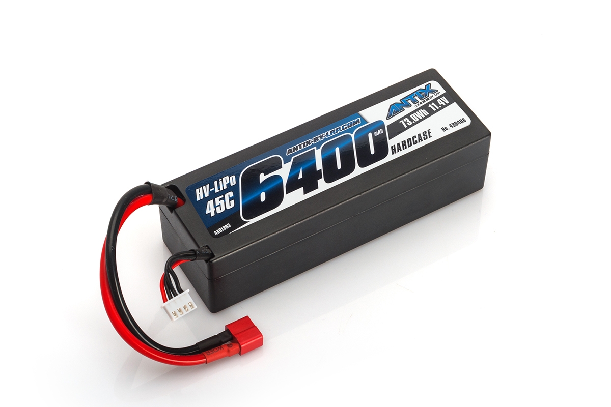 Fotografie produktu: ANTIX by LRP 6400 - 11.4V LiHV - 45C LiPo Car Hardcase