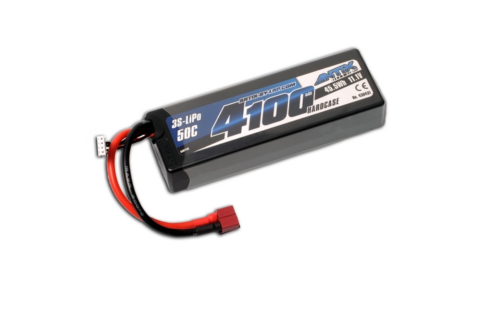 Fotografie produktu: ANTIX by LRP 4100mAh - 11.1V - 50C LiPo Car Stickpack Hardcase - T-DYN konektor