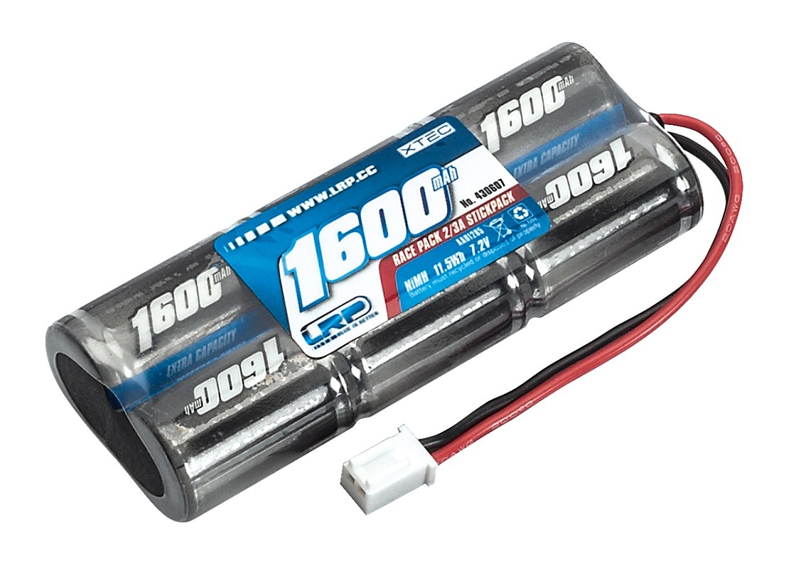 Fotografie produktu: LRP Electronic XTEC Race pack Stick 2/3A NiMH - Micro - 7.2V - 1600mAh