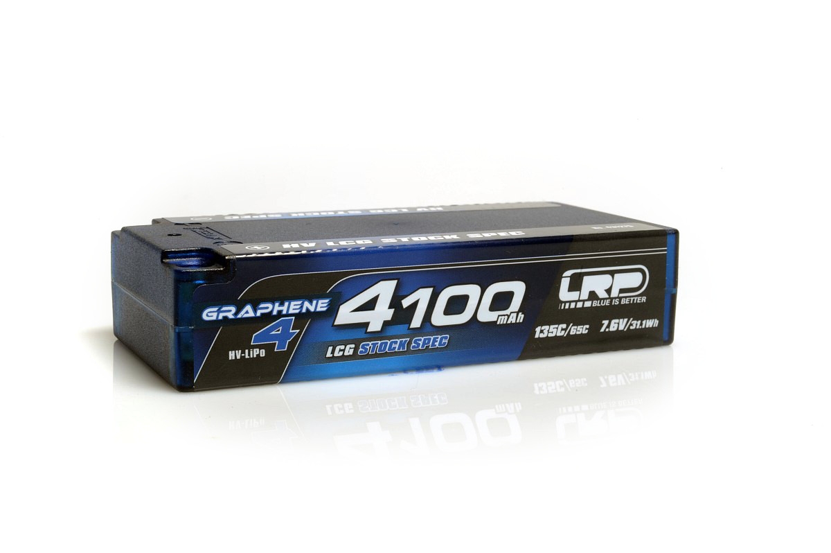 Fotografie produktu: LRP Electronic HV LCG Stock Spec Shorty GRAPHENE-4 4100mAh Hardcase Akku - 7.6V LiPo - 135C/65C