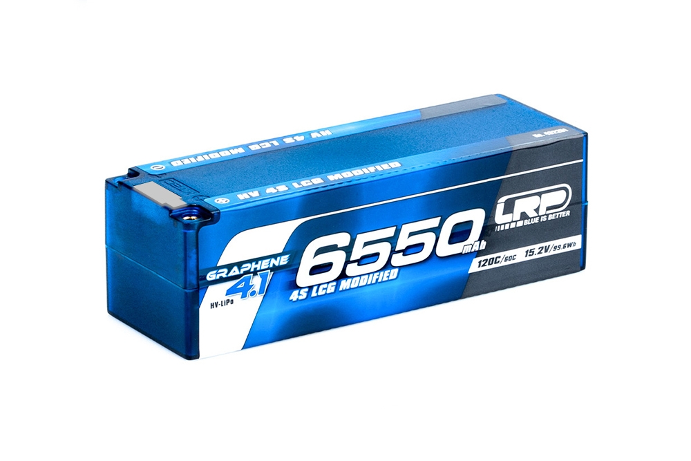 Fotografie produktu: LRP Electronic HV LCG Modified GRAPHENE-4.1 6550mAh Hardcase Akku - 15.2V LiPo - 120C/60C