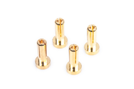 Fotografie produktu: LRP Electronic 4mm/G4 Gold Works Team/zlaté konektory, 14mm, 4ks.