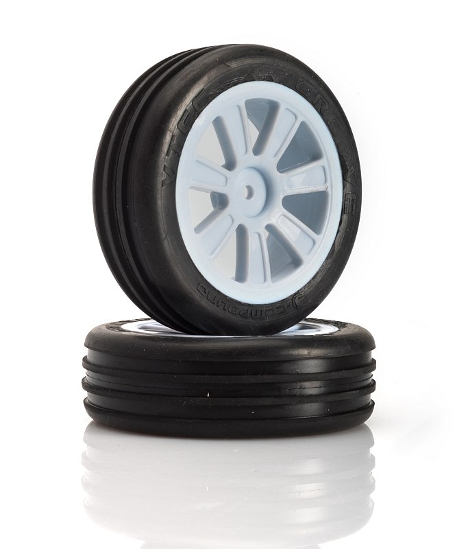 Fotografie produktu: LRP Electronic VTEC Groove 2WD přední nalepené gumy - 1/10 Buggy J-směs