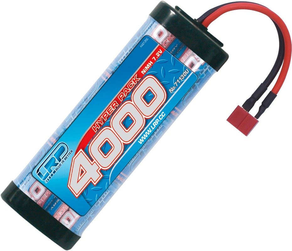 Fotografie produktu: LRP Electronic Hyper Pack 4000 - 7.2V - 6 článkový NiMH Stickpack - US
