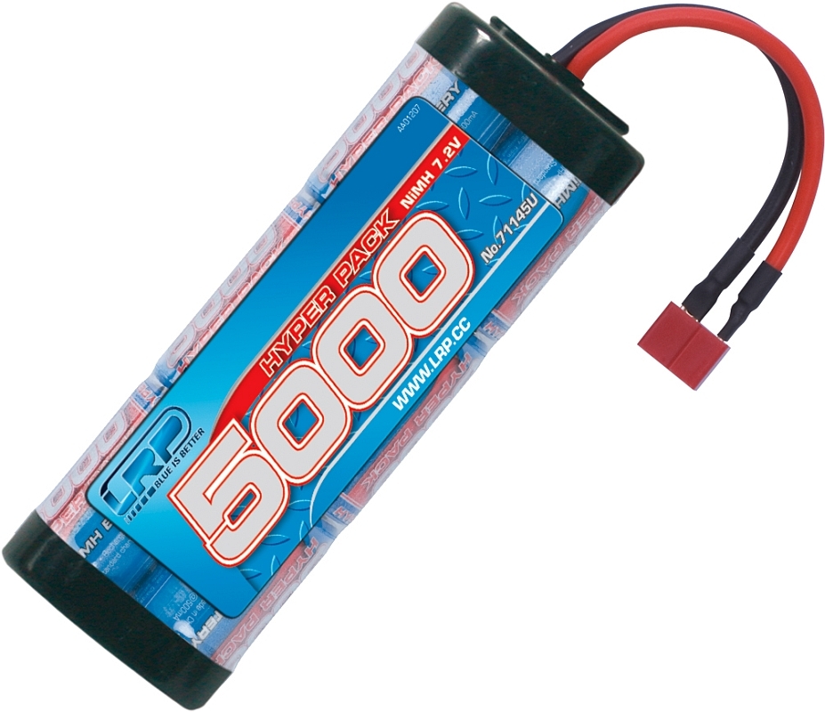 Fotografie produktu: LRP Electronic Hyper Pack 5000 - 7.2V - 6 článkový NiMH Stickpack - US