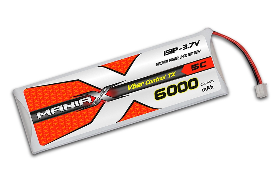 Fotografie produktu: ManiaX Lipol 3.7V 6000mAh 5C (Vcontrol TX)