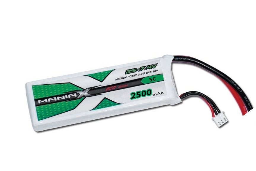 Fotografie produktu: ManiaX Lipol 7.4V 2500mAh 5C RX