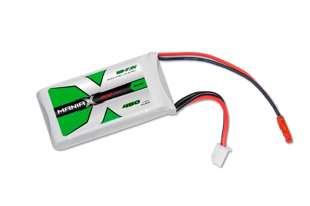 Fotografie produktu: ManiaX Lipol 7.4V 450mAh 30C
