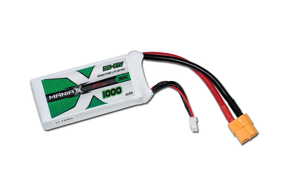 Fotografie produktu: ManiaX Lipol 11.1V 1000mAh 30C