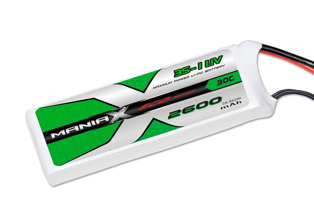 Fotografie produktu: ManiaX Lipol 11.1V 2600mAh 30C