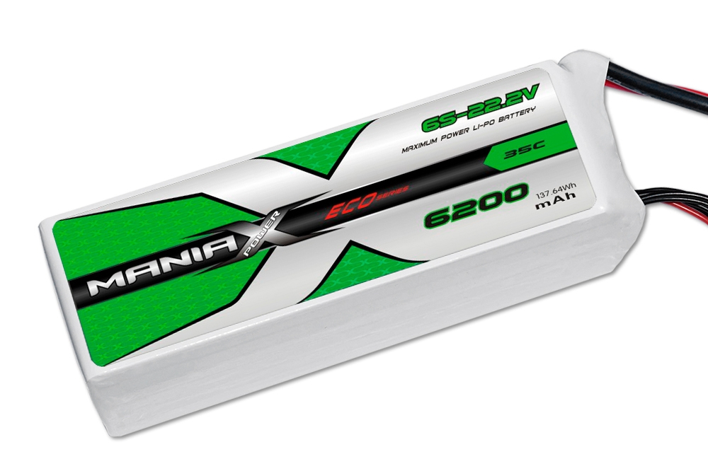 Fotografie produktu: ManiaX Lipol 22.2V 6200mAh 35C