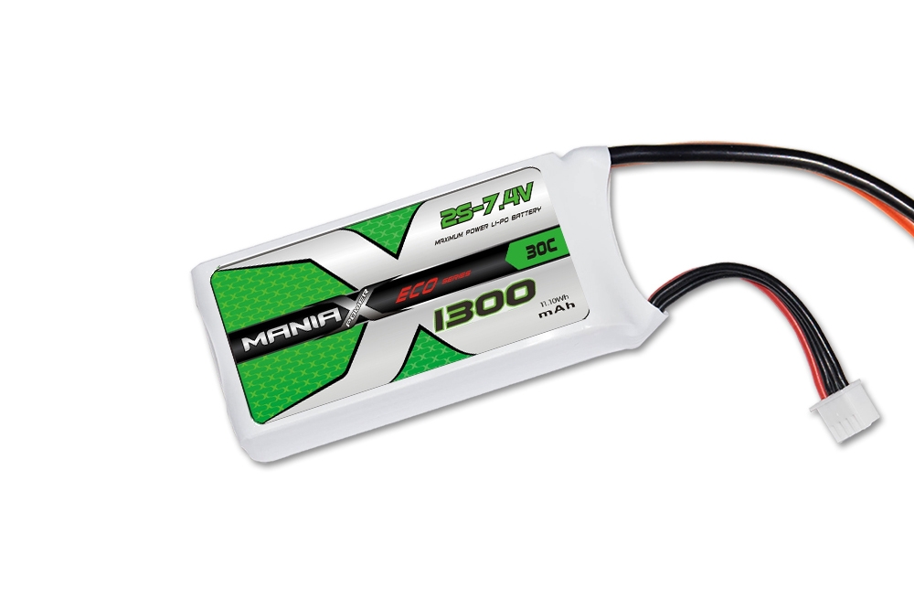 Fotografie produktu: ManiaX Lipol 7.4V 1300mAh 30C