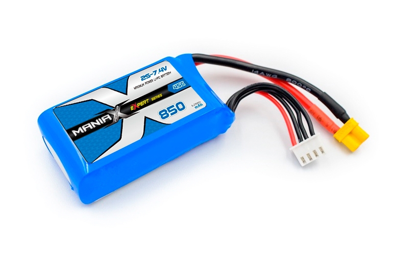 Fotografie produktu: ManiaX Lipol 7.4V 850mAh 45C