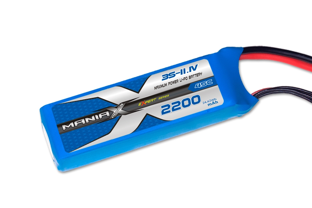 Fotografie produktu: ManiaX Lipol 11.1V 2200mAh 45C