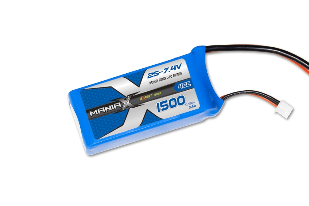 Fotografie produktu: ManiaX Lipol 7.4V 1500mAh 45C