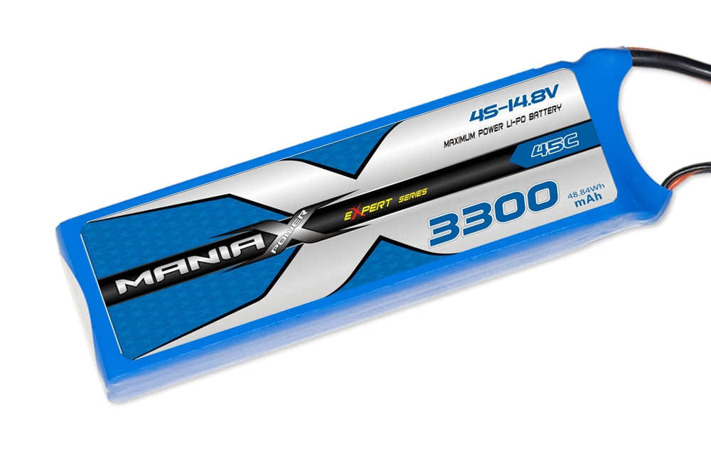 Fotografie produktu: ManiaX Lipol 14.8V 3300mAh 45C
