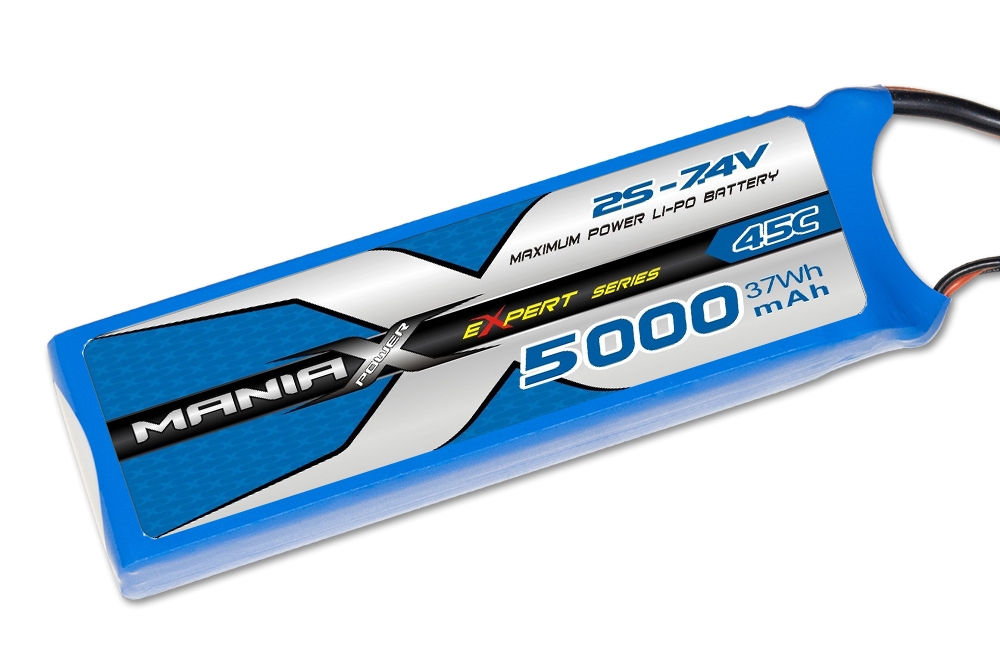 Fotografie produktu: ManiaX Lipol 7.4V 5000mAh 45C