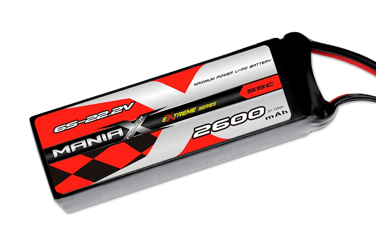 Fotografie produktu: ManiaX Lipol 22.2V 2600mAh 55C