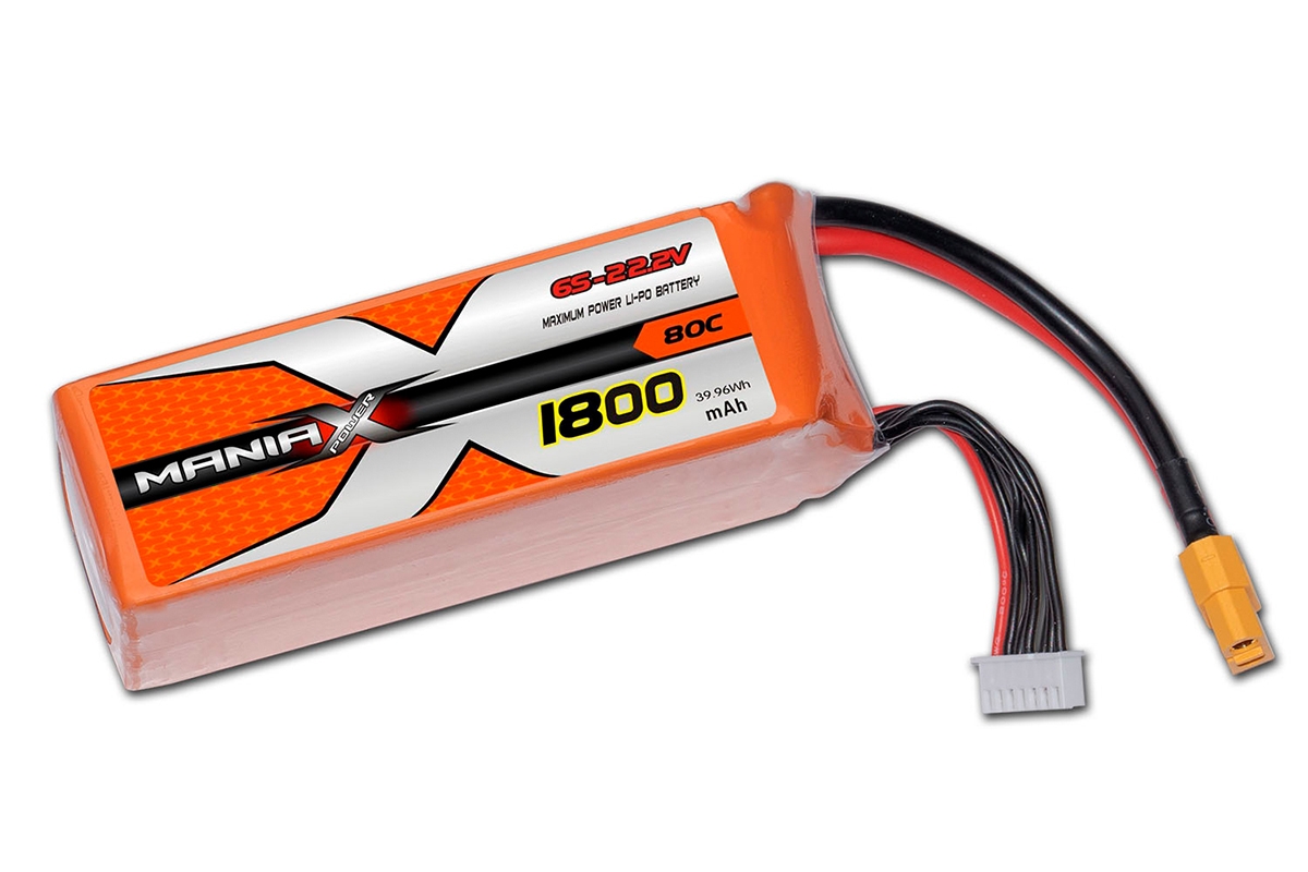 Fotografie produktu: ManiaX Lipol 22.2V 1800mAh 80C