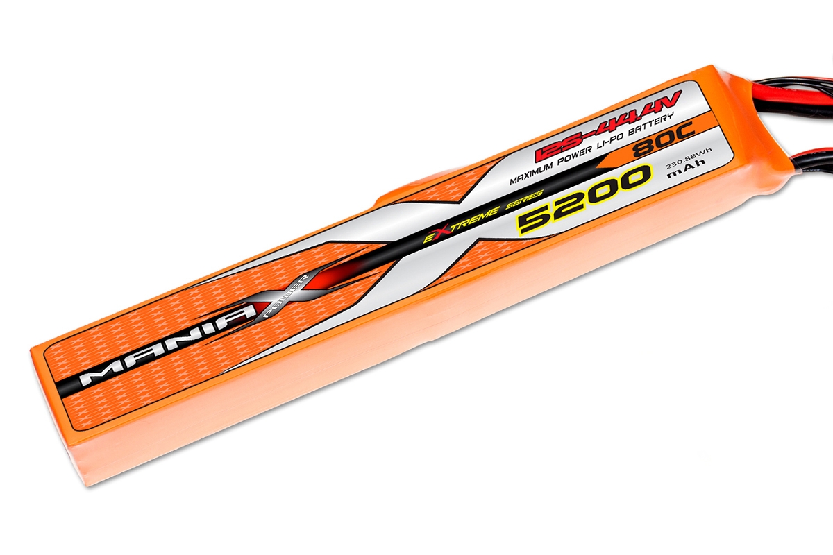 Fotografie produktu: ManiaX Lipol 44.4V 5200mAh 80C
