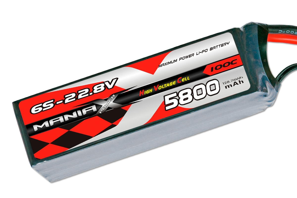 Fotografie produktu: ManiaX LiHV 22.8V 5800mAh 100C