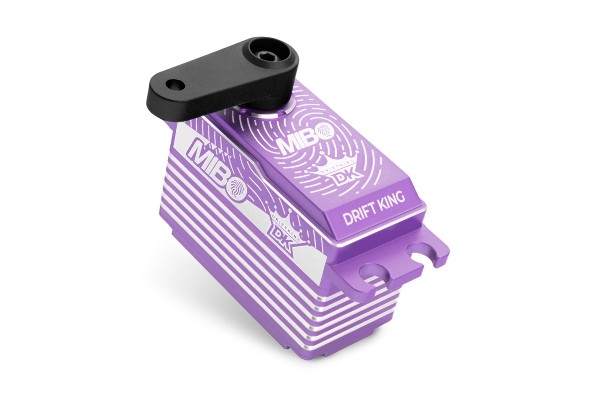 Fotografie produktu: MIBO Drift King Alu Purple Programmable (RWD Drift Spec/33.0kg/8.4V) Brushless Servo