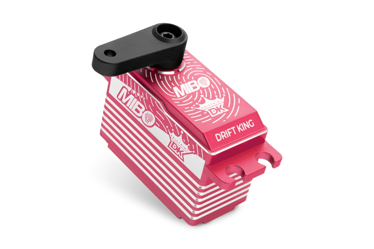 Fotografie produktu: MIBO Drift King Alu Red Programmable (RWD Drift Spec/33.0kg/8.4V) Brushless Servo