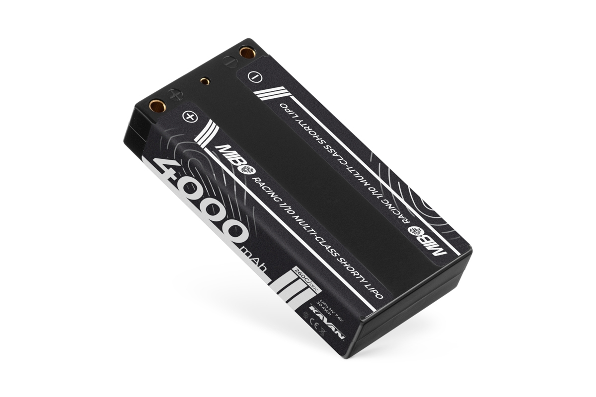 Fotografie produktu: MIBO Racing Multi-Class Shorty 4000mAh 7.6V 2S 130C/260C HV LiPo (4mm, 147g)