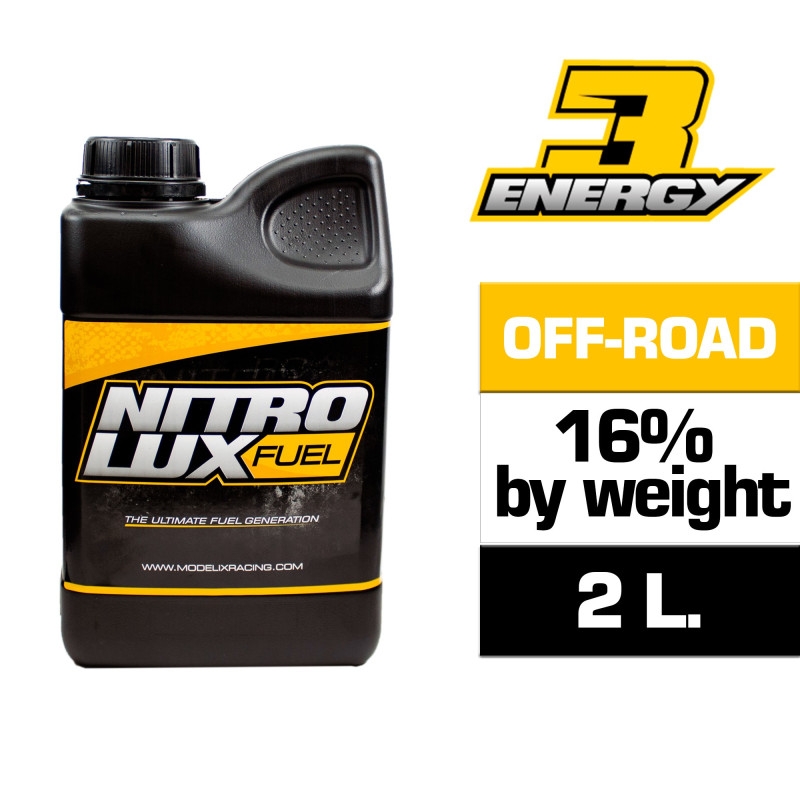 Fotografie produktu: NITROLUX ENERGY 3 Off-Road PRO 16% EU palivo, 2l