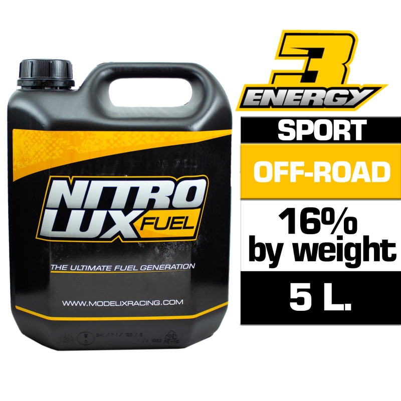 Fotografie produktu: NITROLUX ENERGY 3 Off-Road SPORT 16% EU palivo, 5l