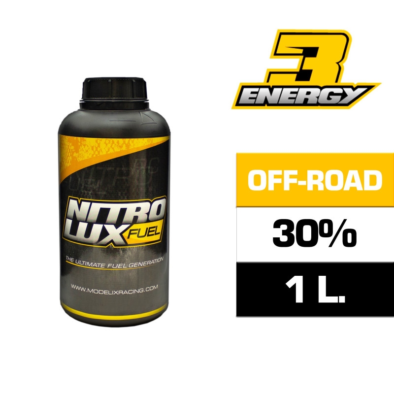 Fotografie produktu: NITROLUX ENERGY 3 Off-Road PRO 30% palivo, 1l