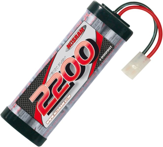 Fotografie produktu: NOSRAM Sport pack 2200mAh 7.2V NiMH StickPack