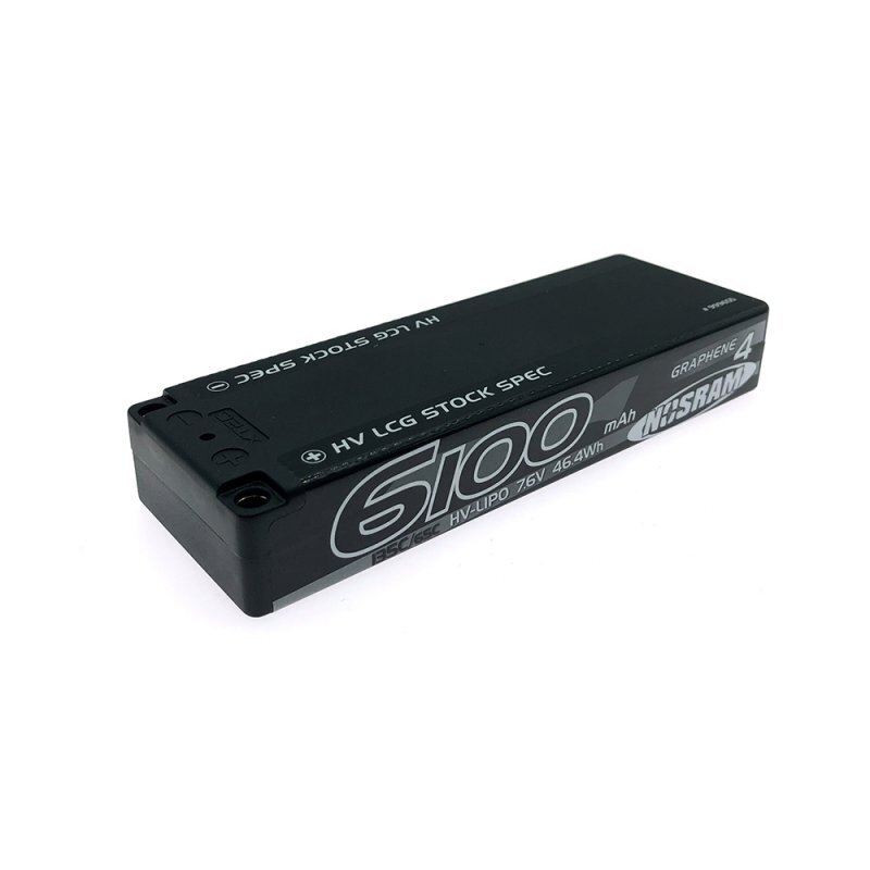 Fotografie produktu: NOSRAM HV LCG Stock Spec GRAPHENE-4 6100mAh Hardcase Akku - 7.6V LiPo - 130C/65C