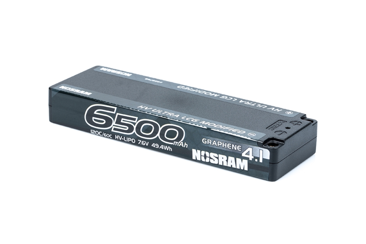 Fotografie produktu: NOSRAM HV Ultra LCG Modified GRAPHENE-4.1 6500mAh Hardcase Akku - 7.6V LiPo - 120C/60C