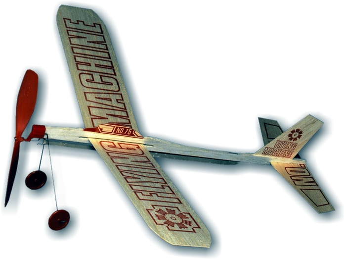 Fotografie produktu: Guillow Flying Machine gumáček 432mm