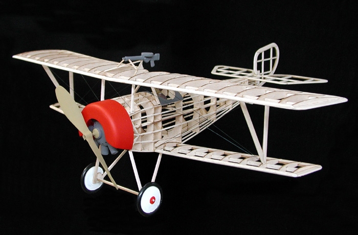 Fotografie produktu: Guillow Nieuport 11 laser. vyřezávaný 610mm