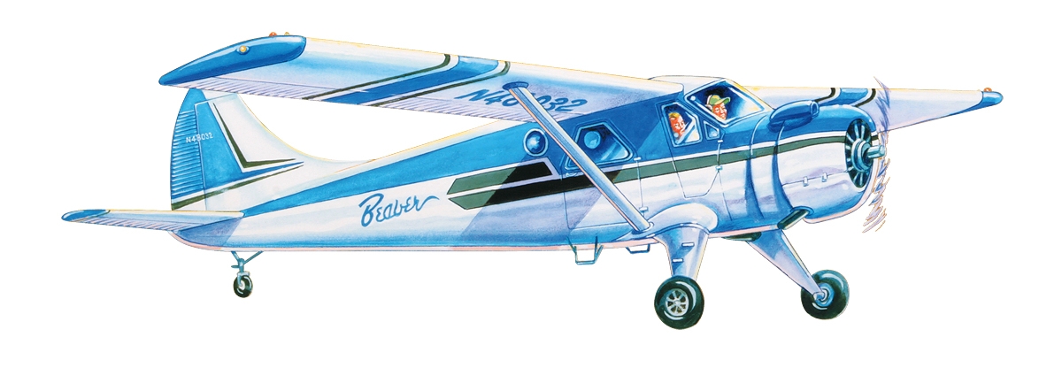 Fotografie produktu: Guillow DHC-2 Beaver laser. vyřezávaný 610mm