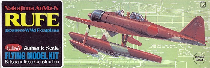 Fotografie produktu: Guillow Nakajima Rufe (419mm)