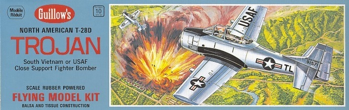 Fotografie produktu: Guillow T-28 Trojan (406mm)