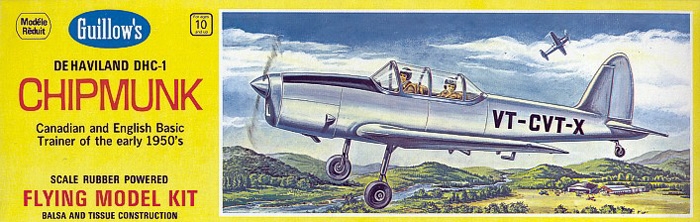 Fotografie produktu: Guillow DeHaviland Chipmunk (432mm)
