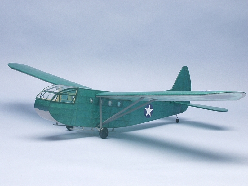 Fotografie produktu: DUMAS Waco CG-4A výsadkový kluzák 762 mm laser. vyřezávaný
