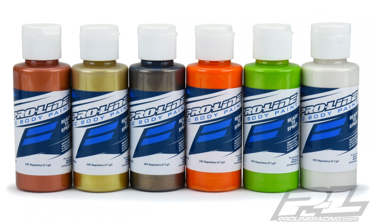 Fotografie produktu: ProLine Pro-Line sada barev pro Airbrush (6 ks po 60 ml)