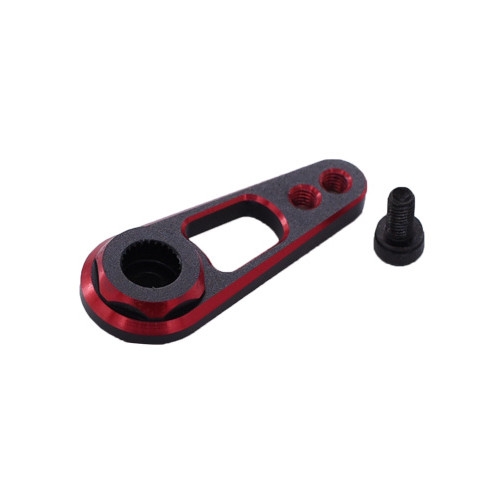 Fotografie produktu: RC PARTS - ULTIMATE RACING Hliníková servopáka TRAXXAS TRX-4 - 25 zubů, černo/červená