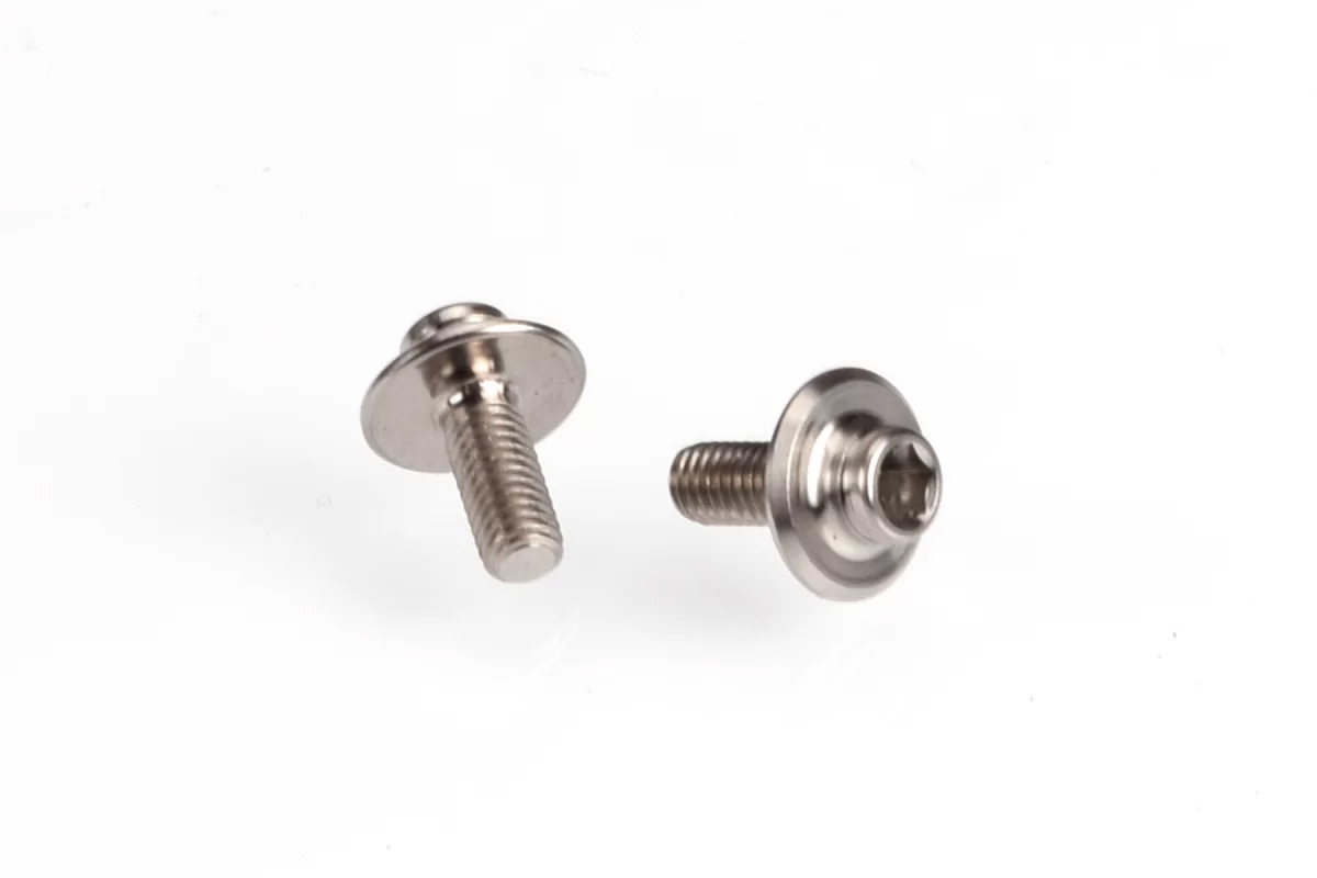 Fotografie produktu: REVOLUTION DESIGN Titanové šrouby M3x7mm pro upevnění motoru, 2 ks.