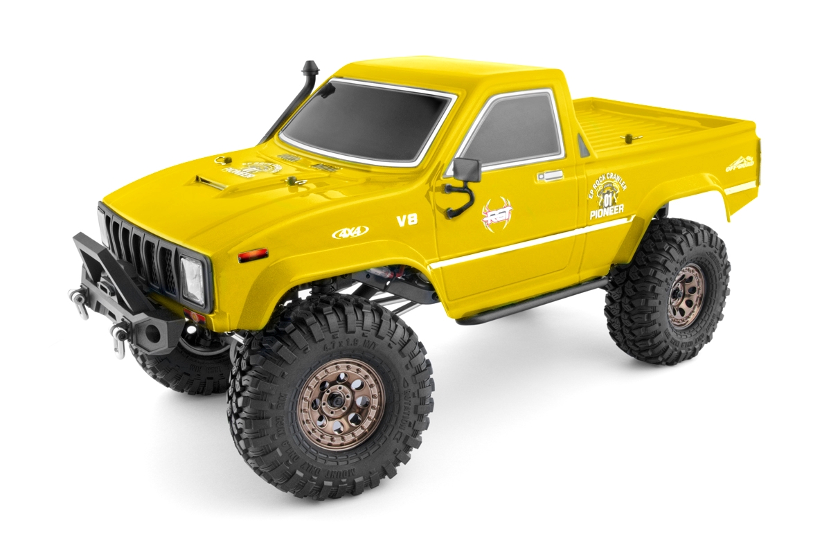 Fotografie produktu: RGT ROCK CRUISER V2 1/10 sada 2,4GHz, Žlutá