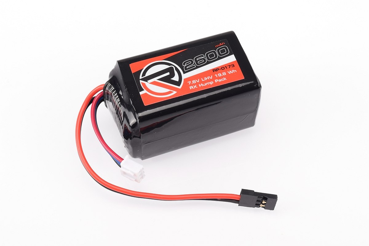 Fotografie produktu: RUDDOG 2600mAh 7,6V LiHV přijímačová sada (pro Kyosho/Tekno apod.)